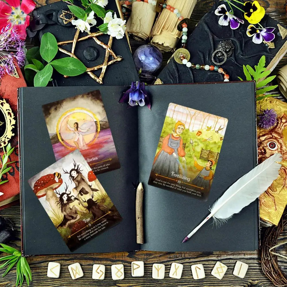Seasons Of The Witch: Beltane Oracle Cards Green Witch Creations