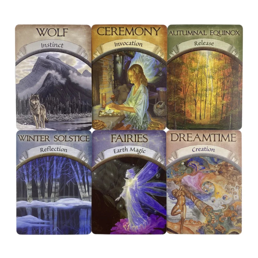 Earth Magic Oracle Deck Green Witch Creations