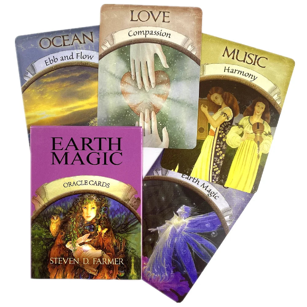 Earth Magic Oracle Deck Green Witch Creations