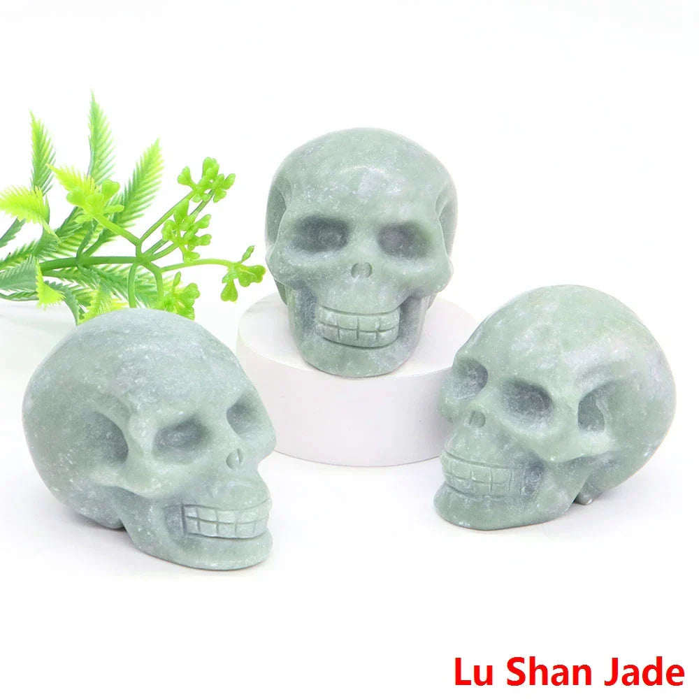 Crystal Skulls Green Witch Creations