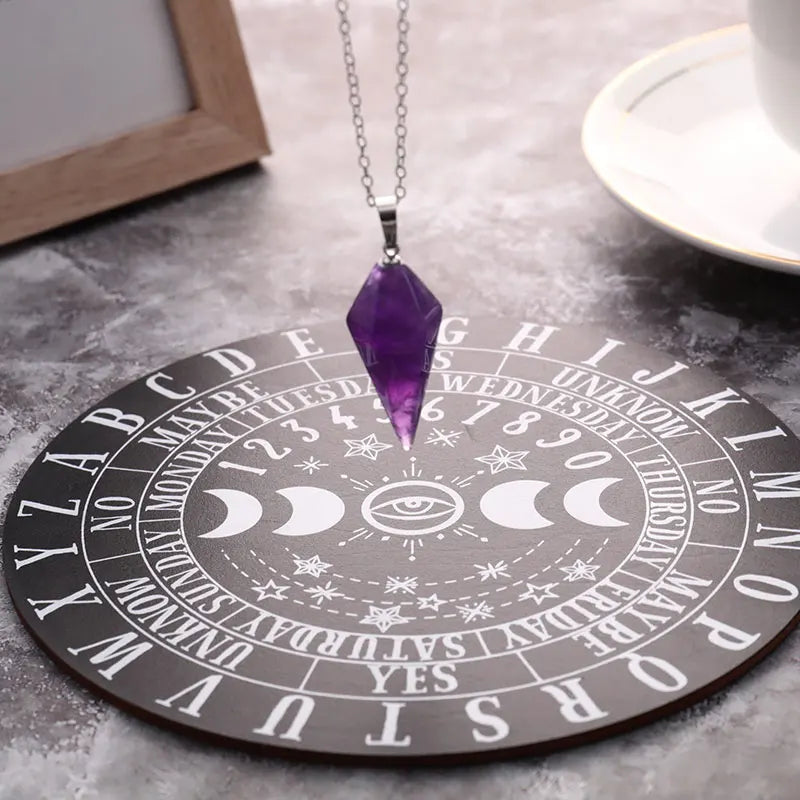 Wood Pendulum Boards Green Witch Creations