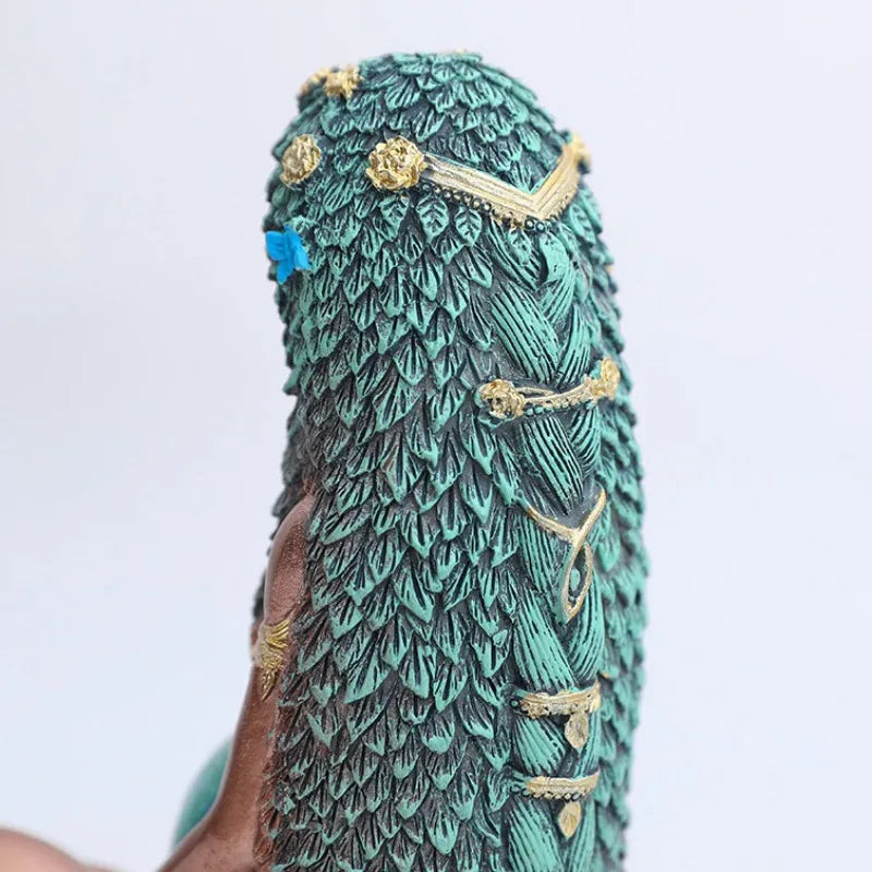 Mother Earth Gaia Statue Green Witch Creations