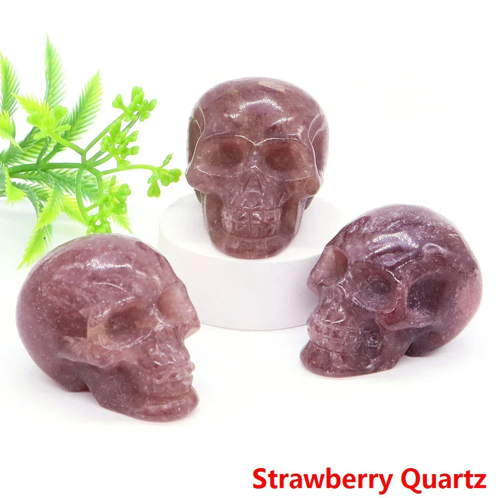 Crystal Skulls Green Witch Creations