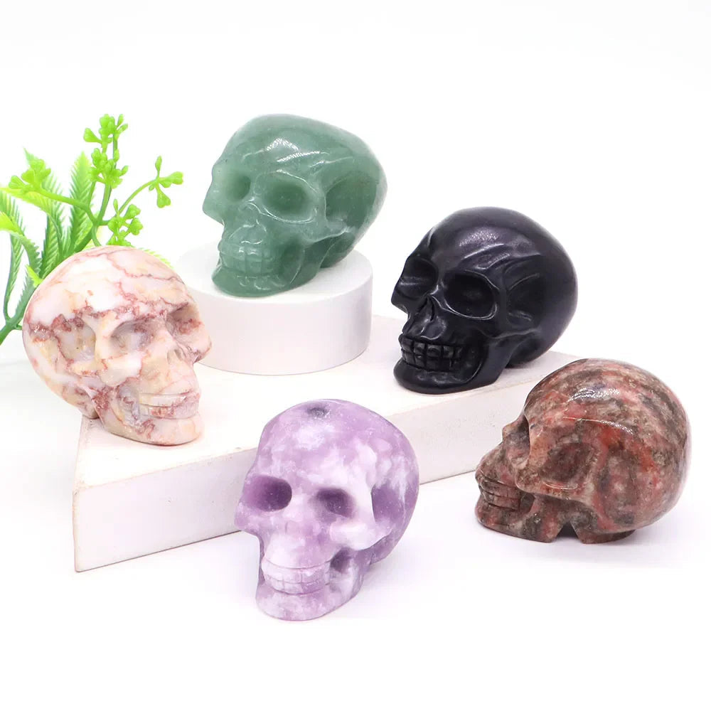 Crystal Skulls Green Witch Creations