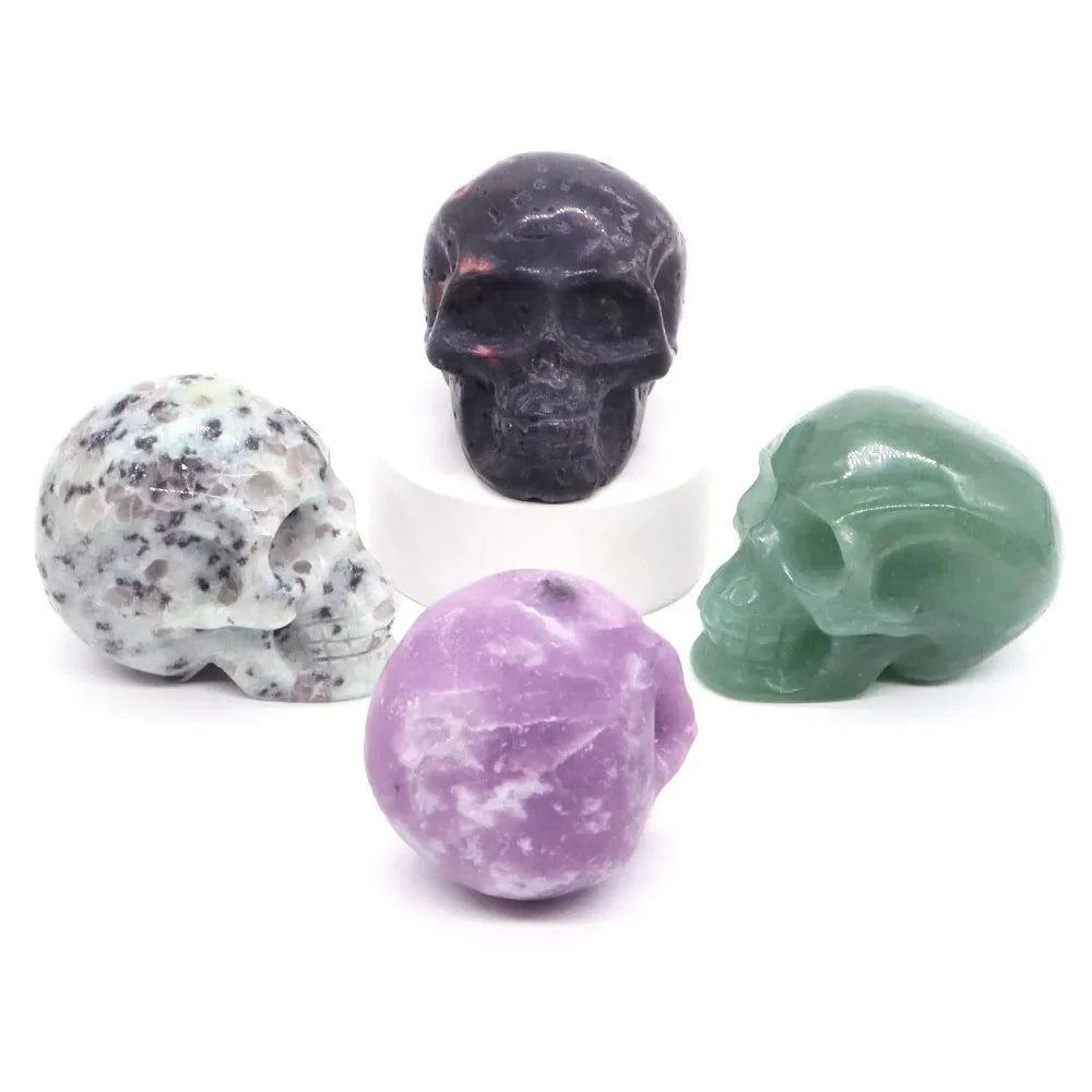 Crystal Skulls Green Witch Creations