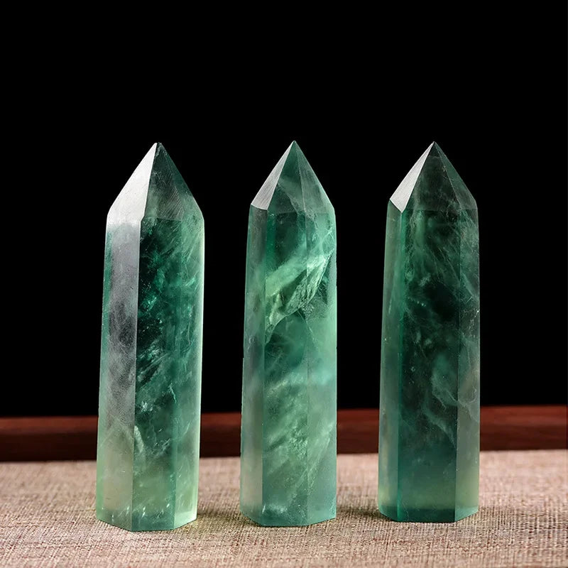 Crystal Obelisk Towers Green Witch Creations