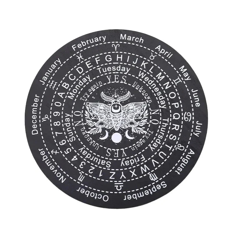 Wood Pendulum Boards Green Witch Creations