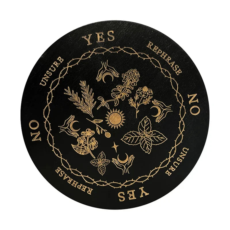 Wood Pendulum Boards Green Witch Creations