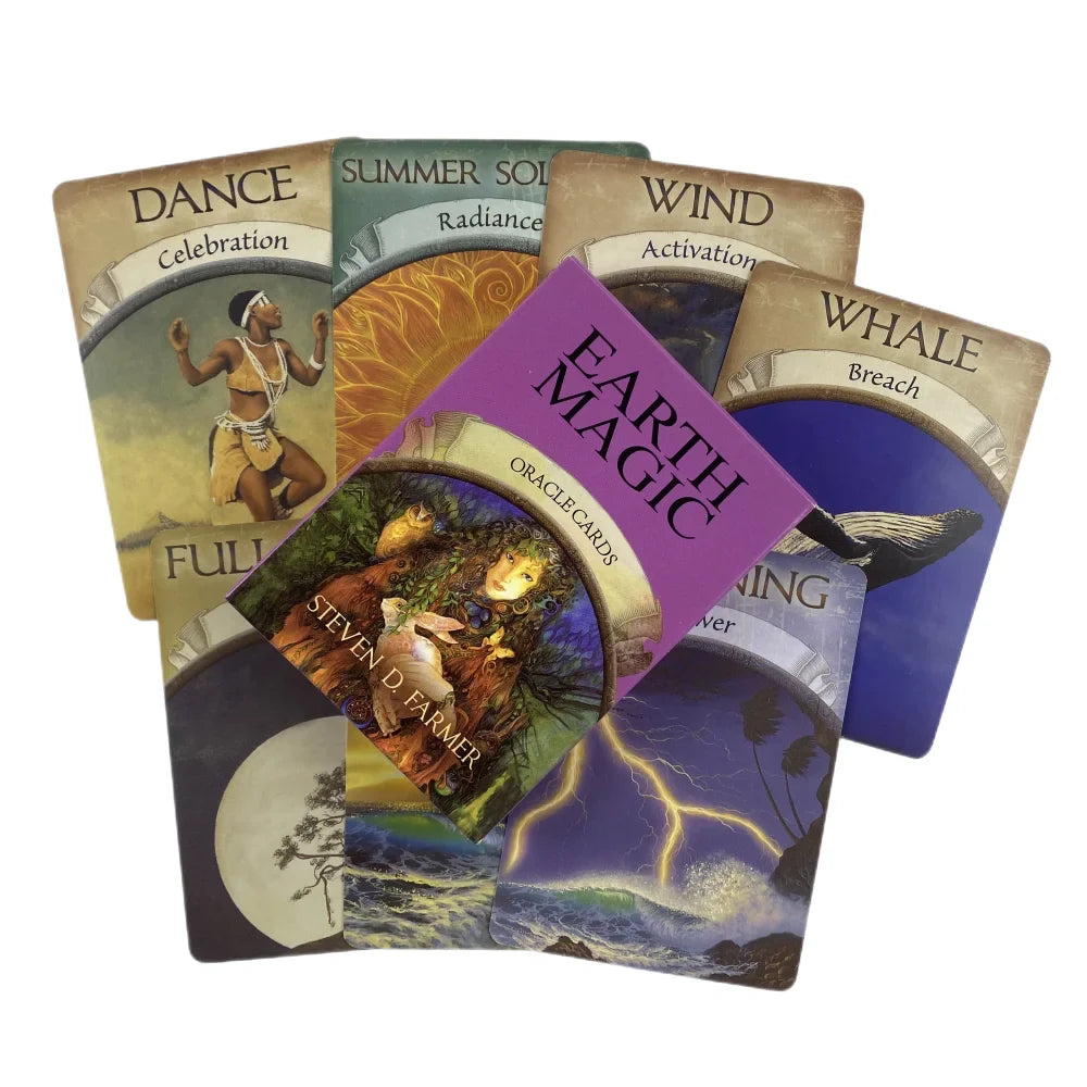 Earth Magic Oracle Deck Green Witch Creations