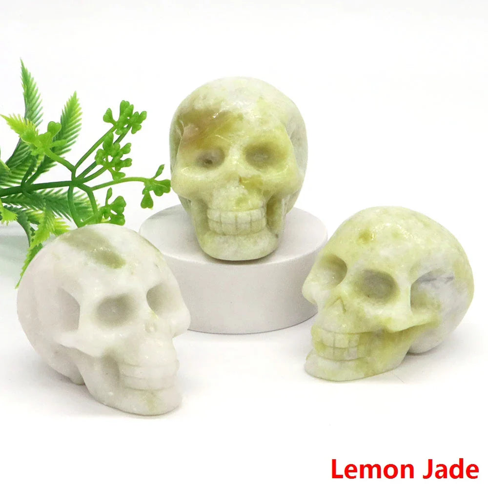 Crystal Skulls Green Witch Creations