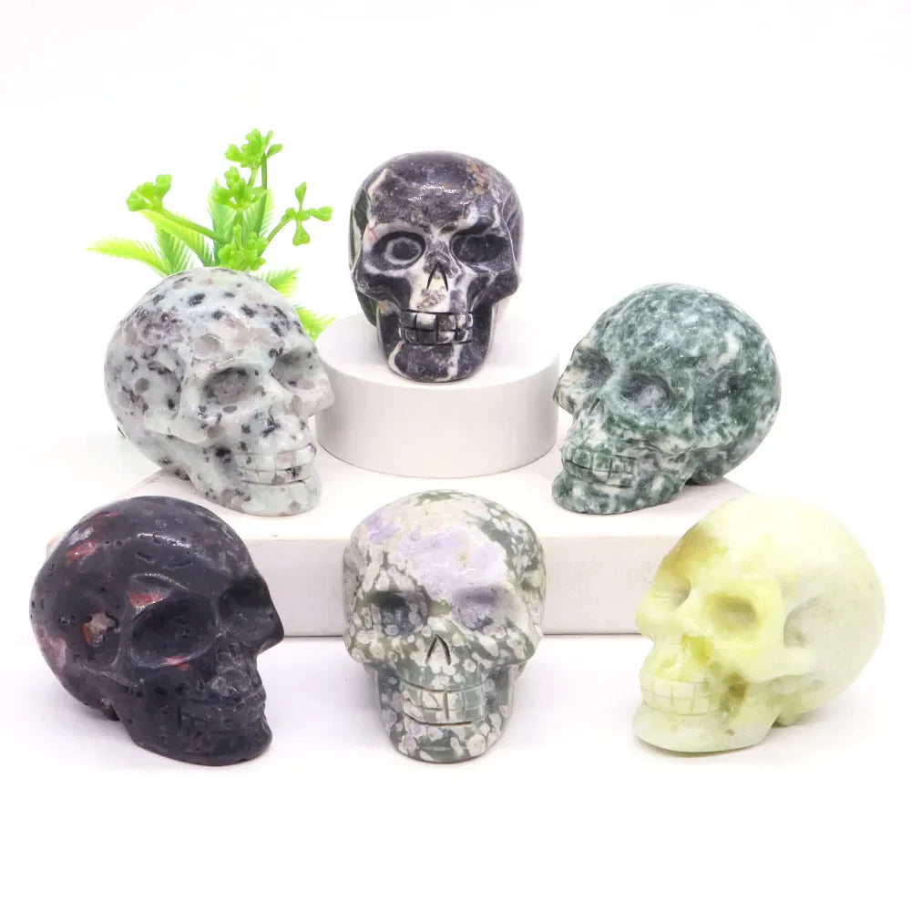 Crystal Skulls Green Witch Creations