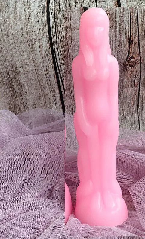 Female and Male Figurine Candles Green Witch Creations