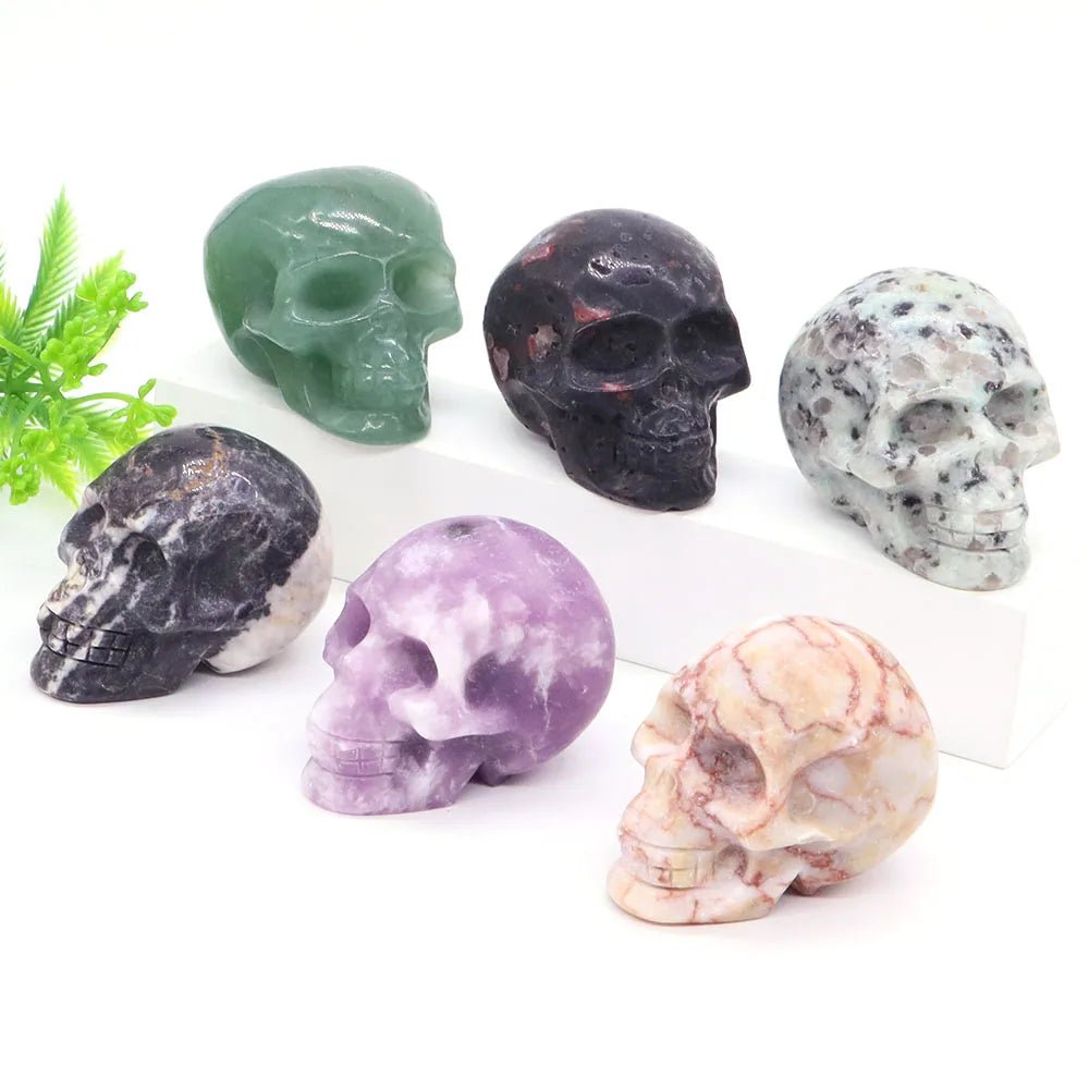 Crystal Skulls Green Witch Creations