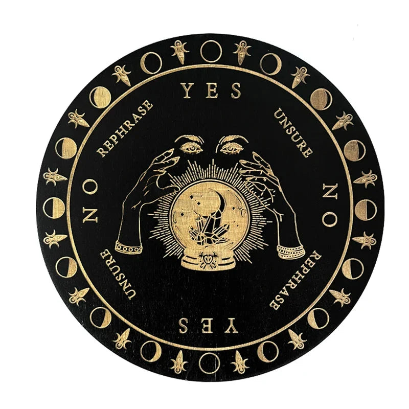 Wood Pendulum Boards Green Witch Creations