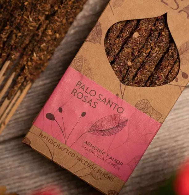 Rose Palo Santo Incense 30pk Sacred Scents Sanctuary