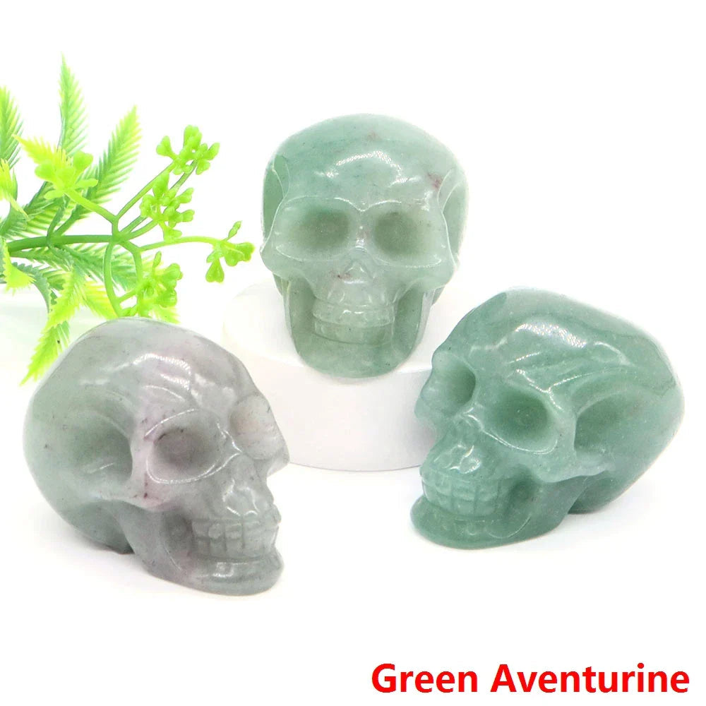 Crystal Skulls Green Witch Creations