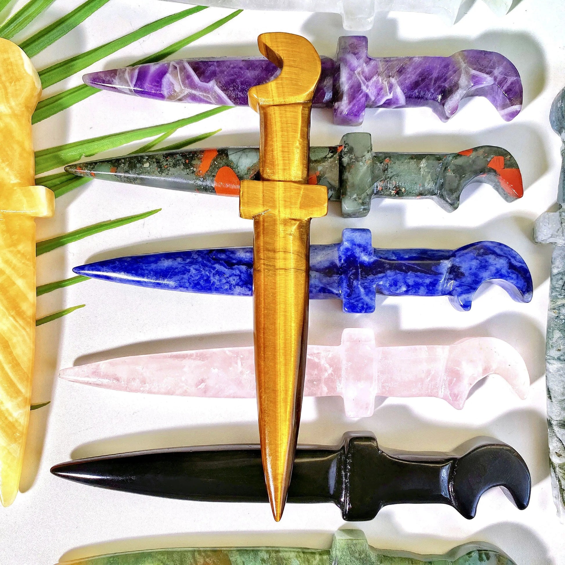 Crystal Athames Green Witch Creations