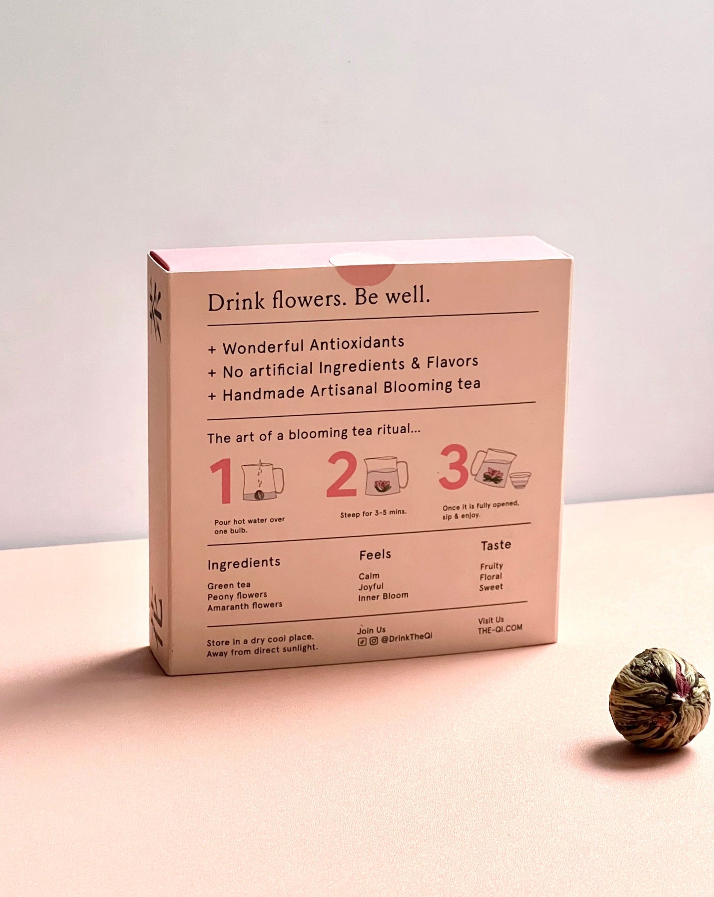 Blooming tea (The Qi x Beautywithin) The Qi