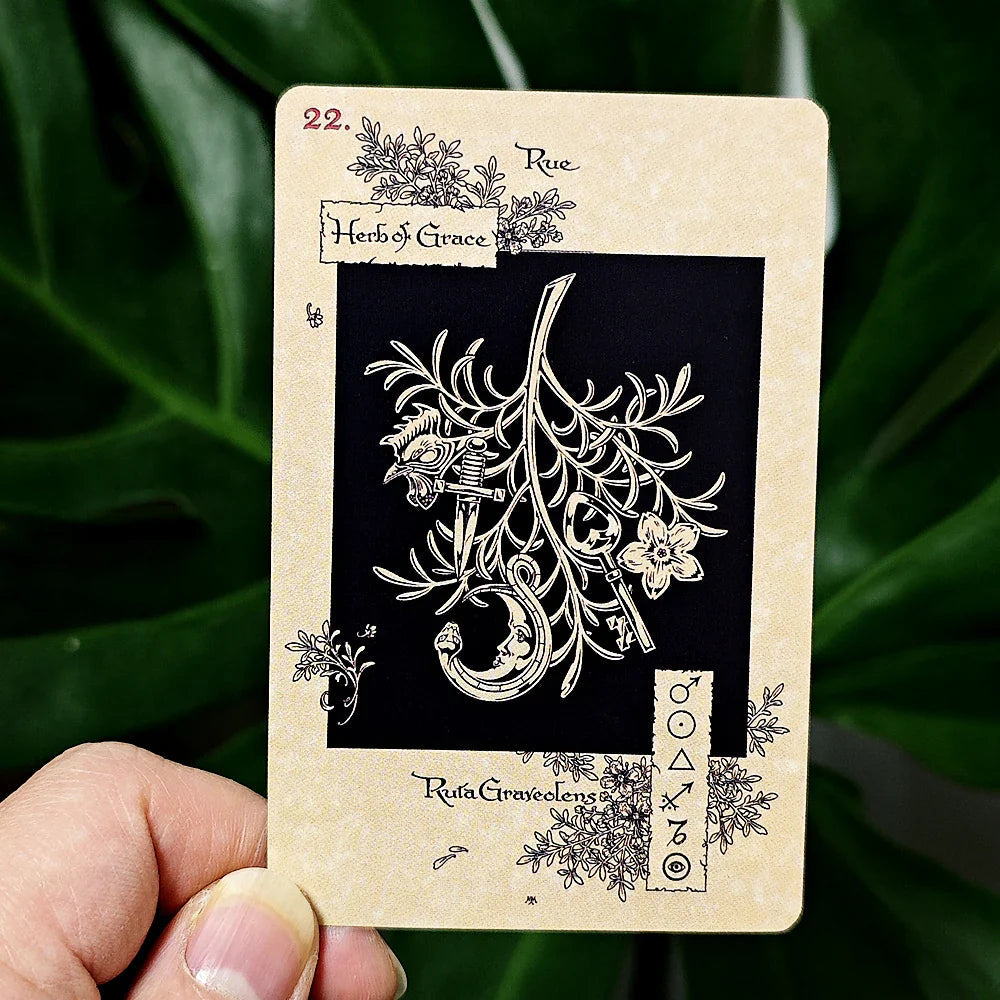 The Magickal Botanical Oracle Deck Green Witch Creations