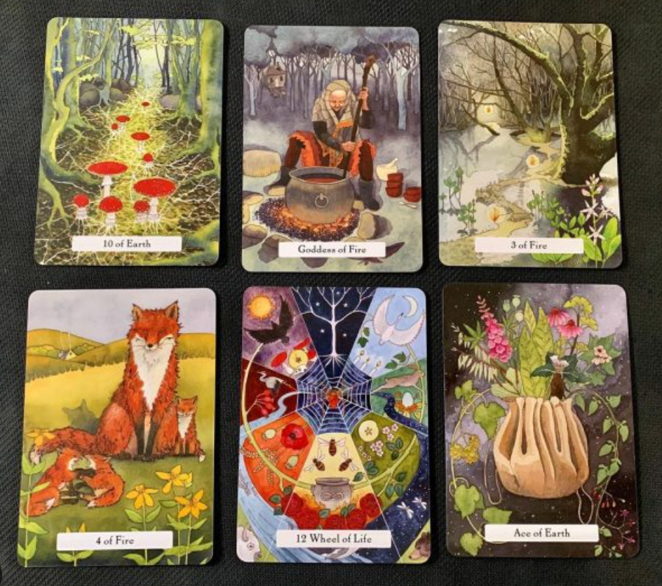 The Witches’ Wisdom Tarot Deck Green Witch Creations