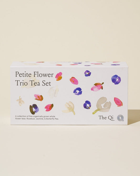 Trio Petite Flower Teas Set The Qi
