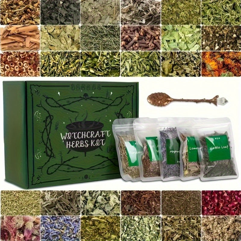 Green Witchcraft Herbs Kit Green Witch Creations