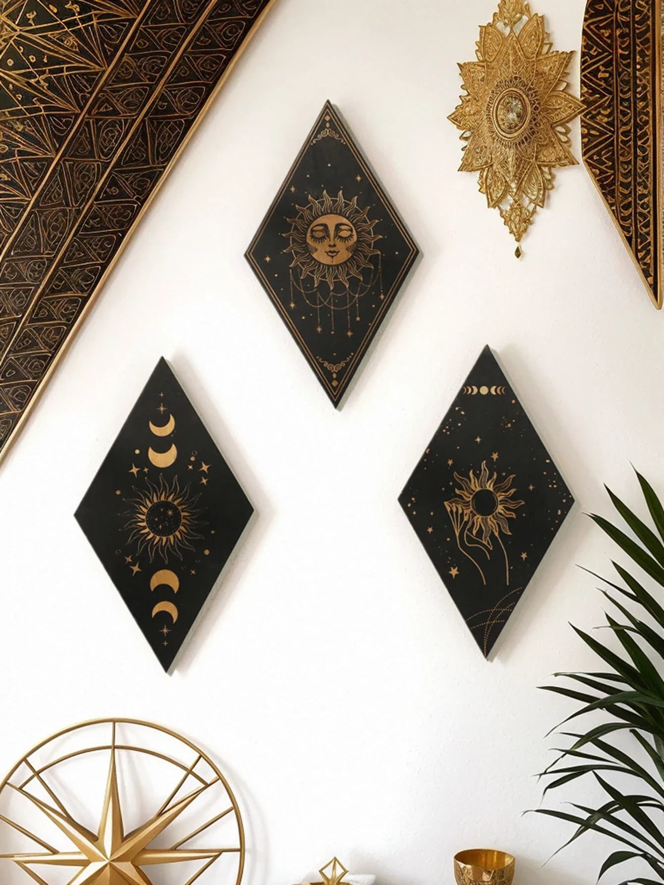 Wood Witchy Wall Plaques Green Witch Creations