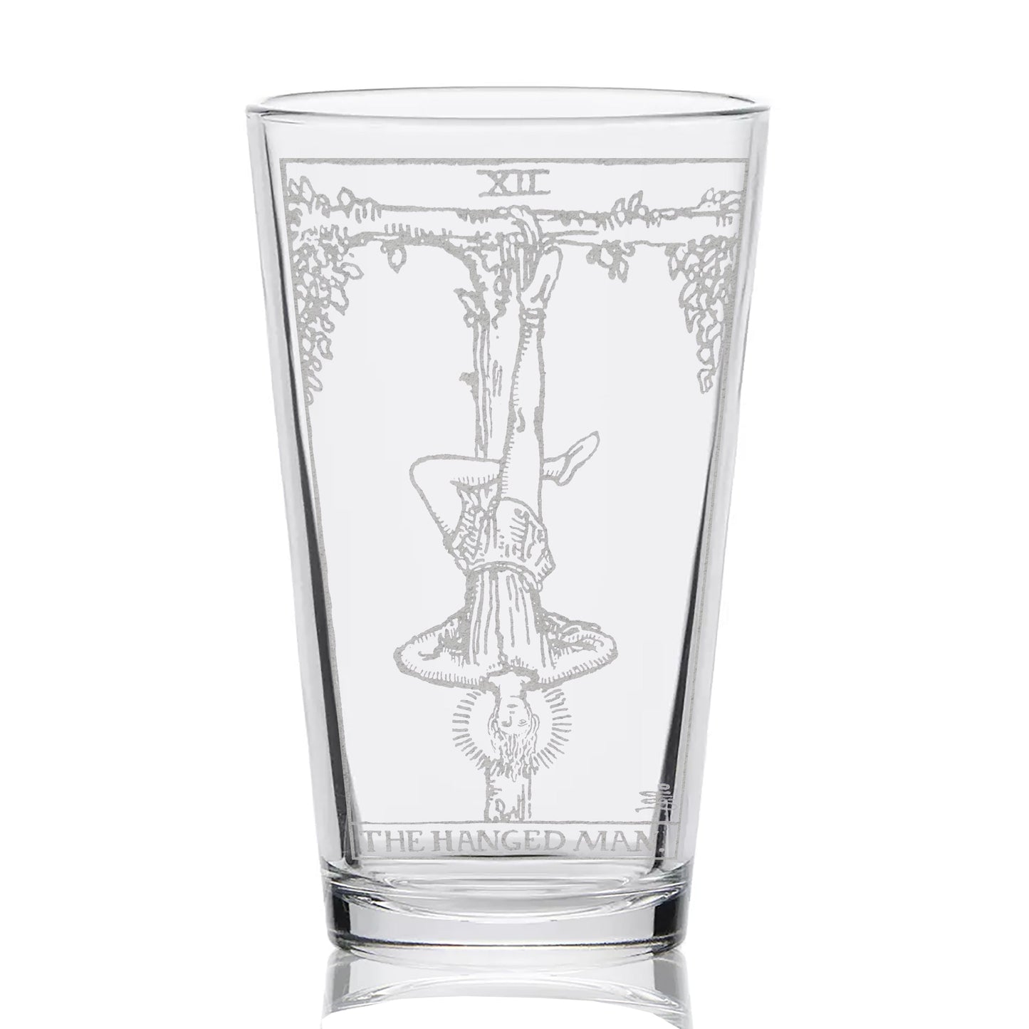 RIDER-WAITE TAROT CARD Pint Glasses by LumEngrave VYSN