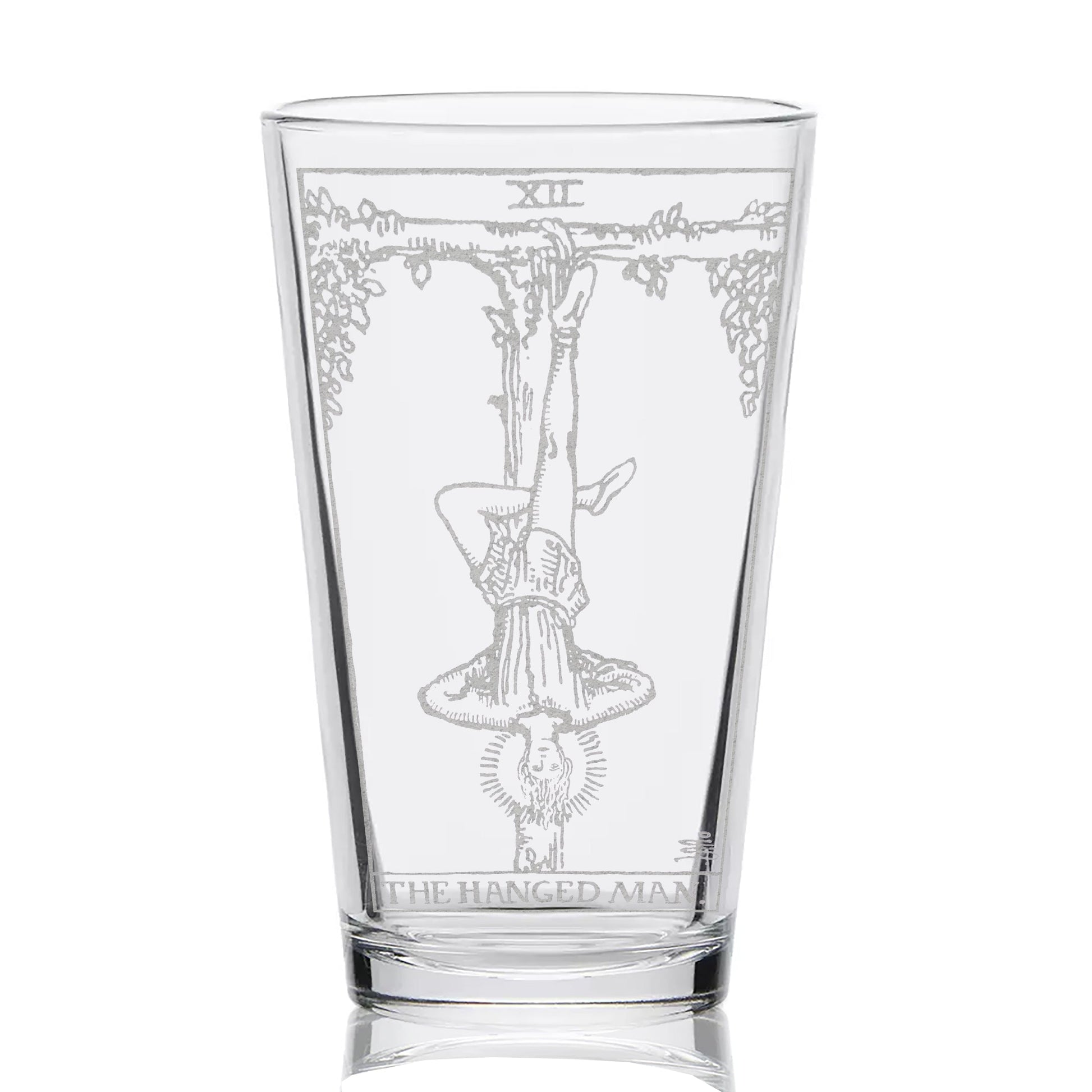 RIDER-WAITE TAROT CARD Pint Glasses by LumEngrave VYSN