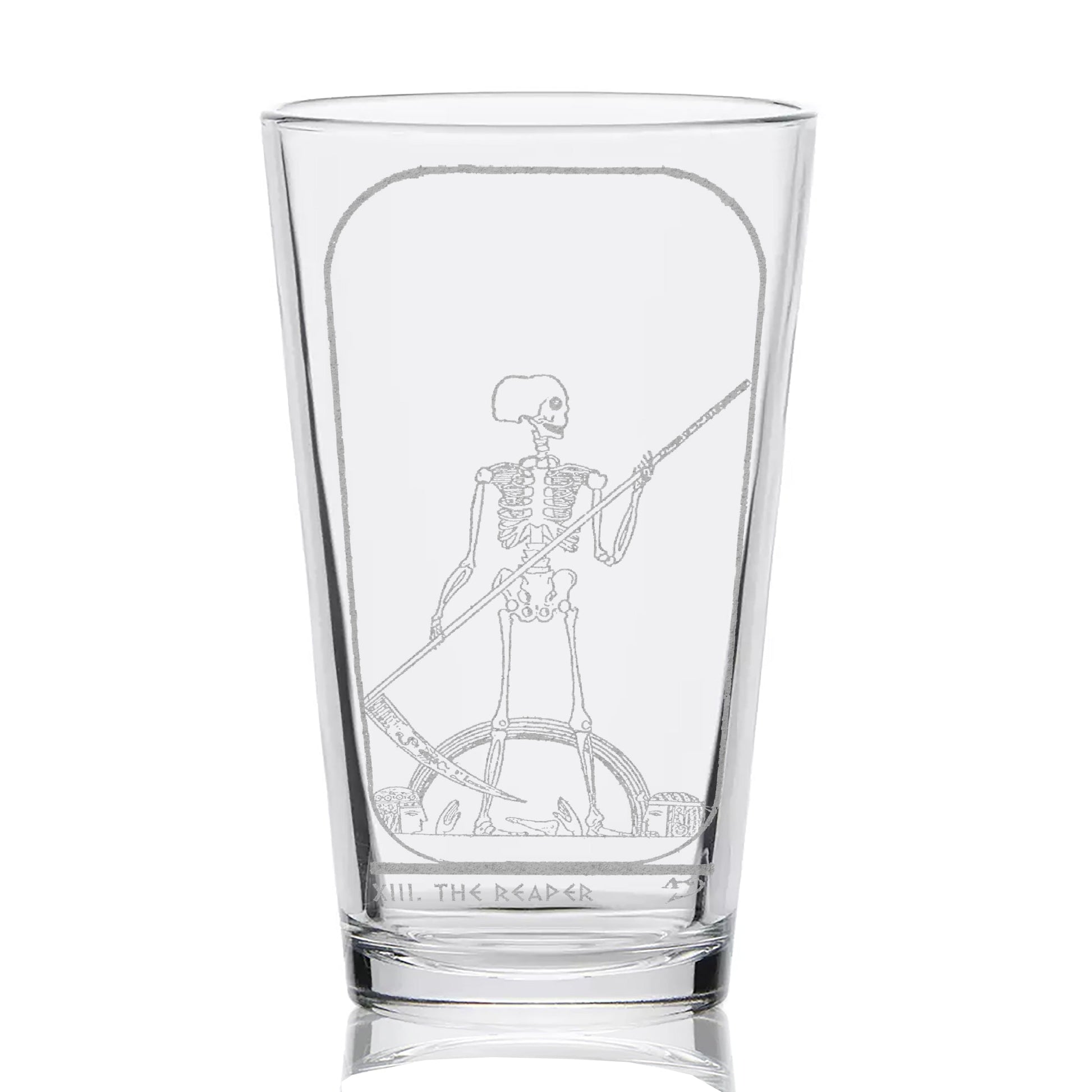 EGYPTIAN TAROT CARD Pint Glasses by LumEngrave VYSN