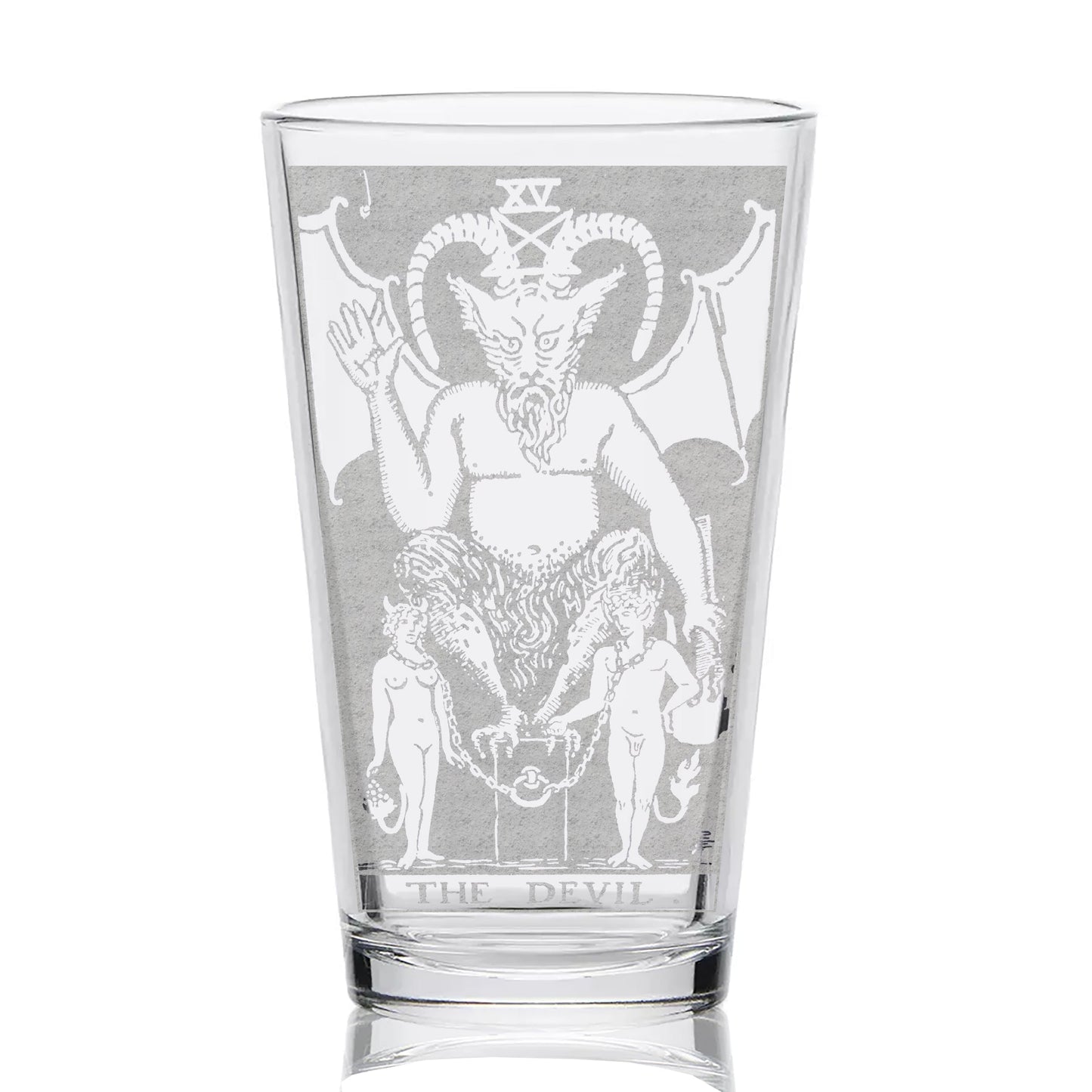 RIDER-WAITE TAROT CARD Pint Glasses by LumEngrave VYSN