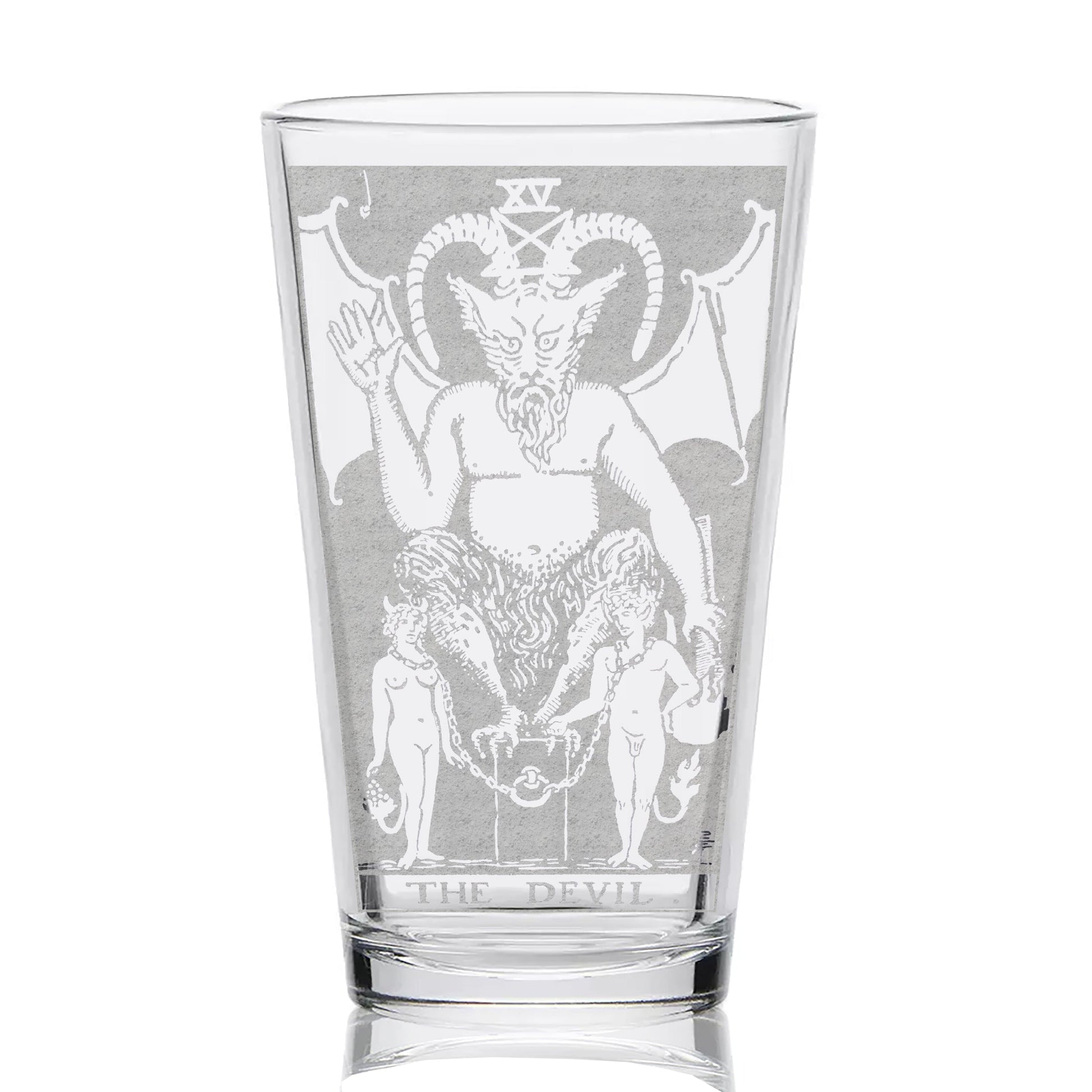 RIDER-WAITE TAROT CARD Pint Glasses by LumEngrave VYSN