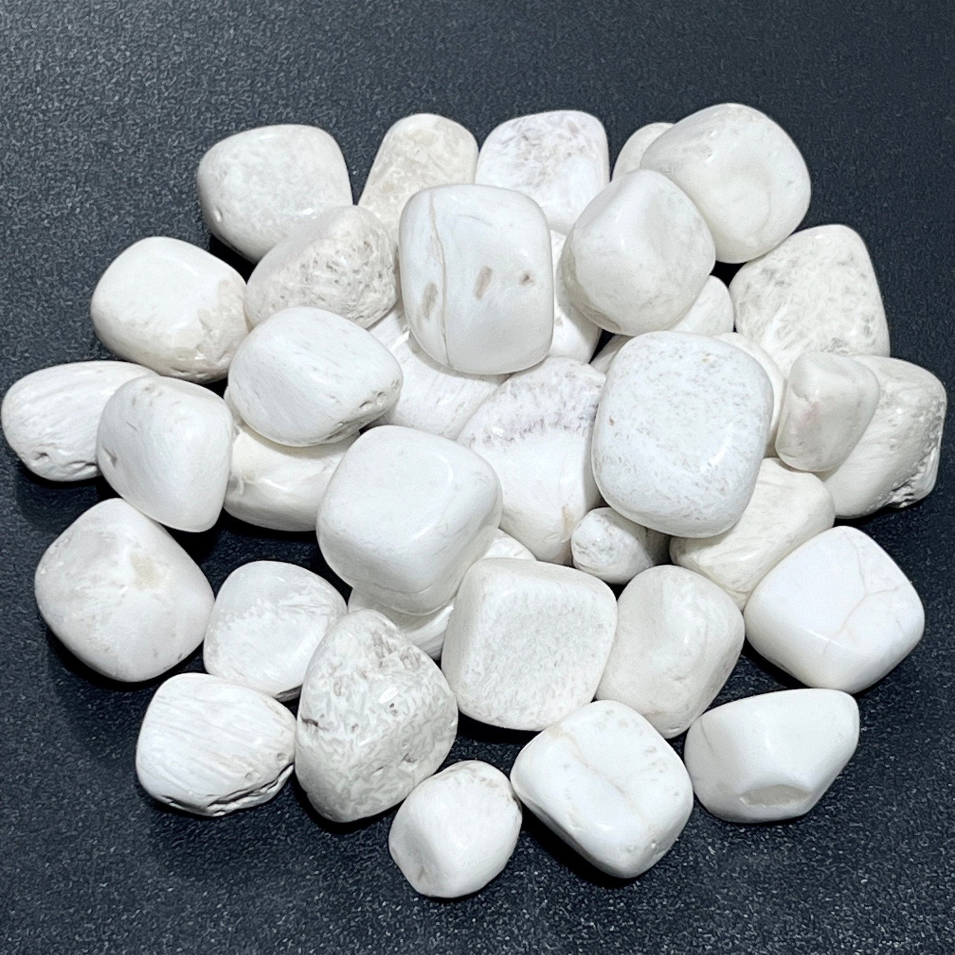 White Scolecite Zeolite Crystal Tumbled Stones (By The Piece Or Pound) Wholesale Amazing Crystals