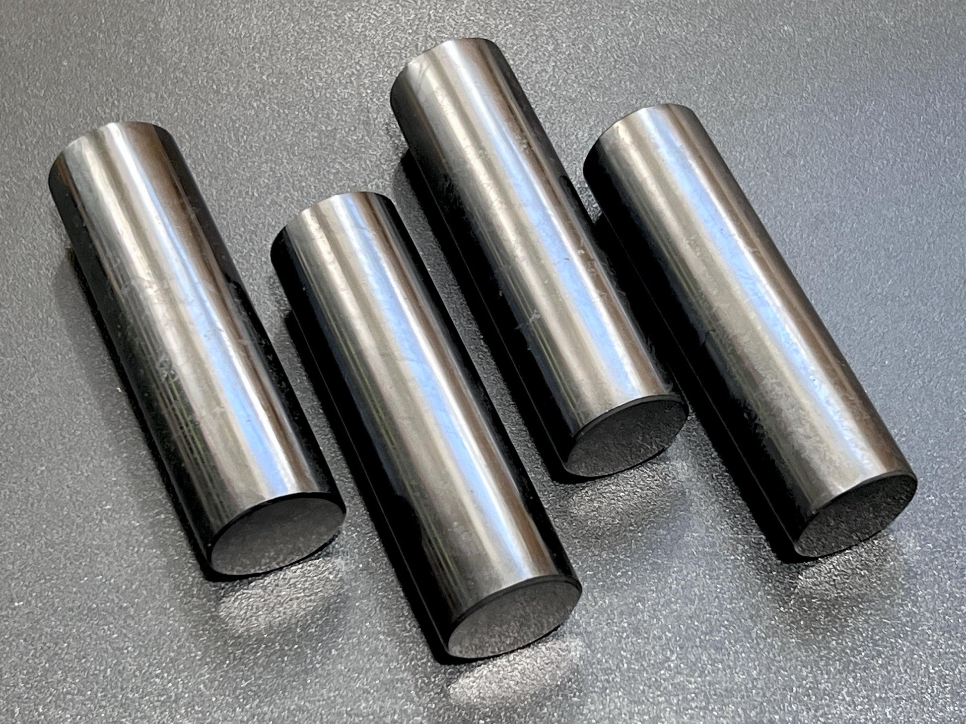 Black Shungite Cylinder Harmonizer Rod (4 Inches) Gemstone Carving Decor Supply Amazing Crystals