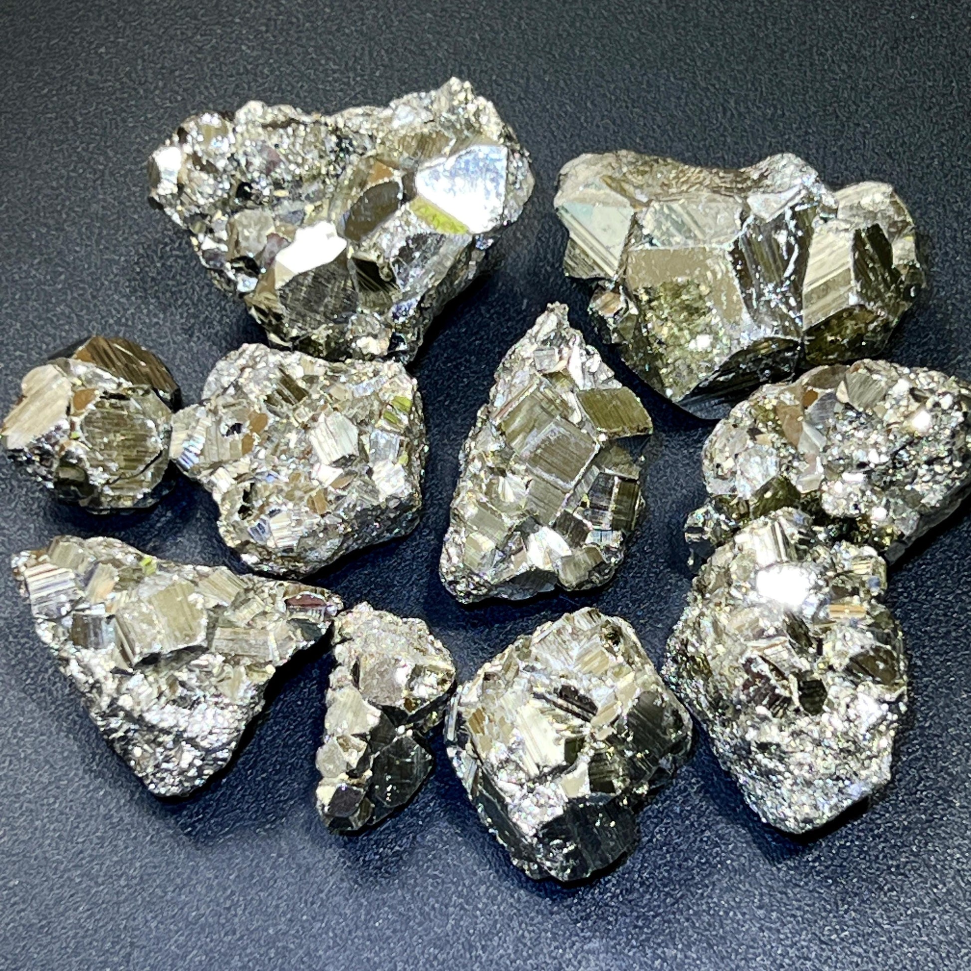 Extra Quality Premium Pyrite Small Crystal Clusters (By The Piece Or Pound) Peru Rough Wholesale Amazing Crystals