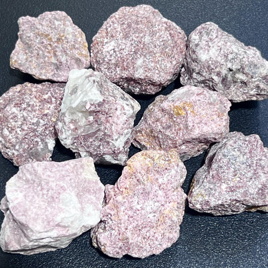 Lepidolite Crystal Rough Raw Stones (By The Piece or Pound) Wholesale Amazing Crystals