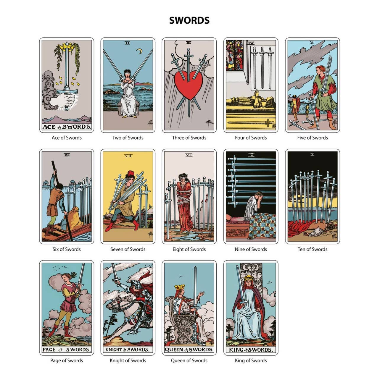 Classic Tarot Card Deck New Age Lifestyle