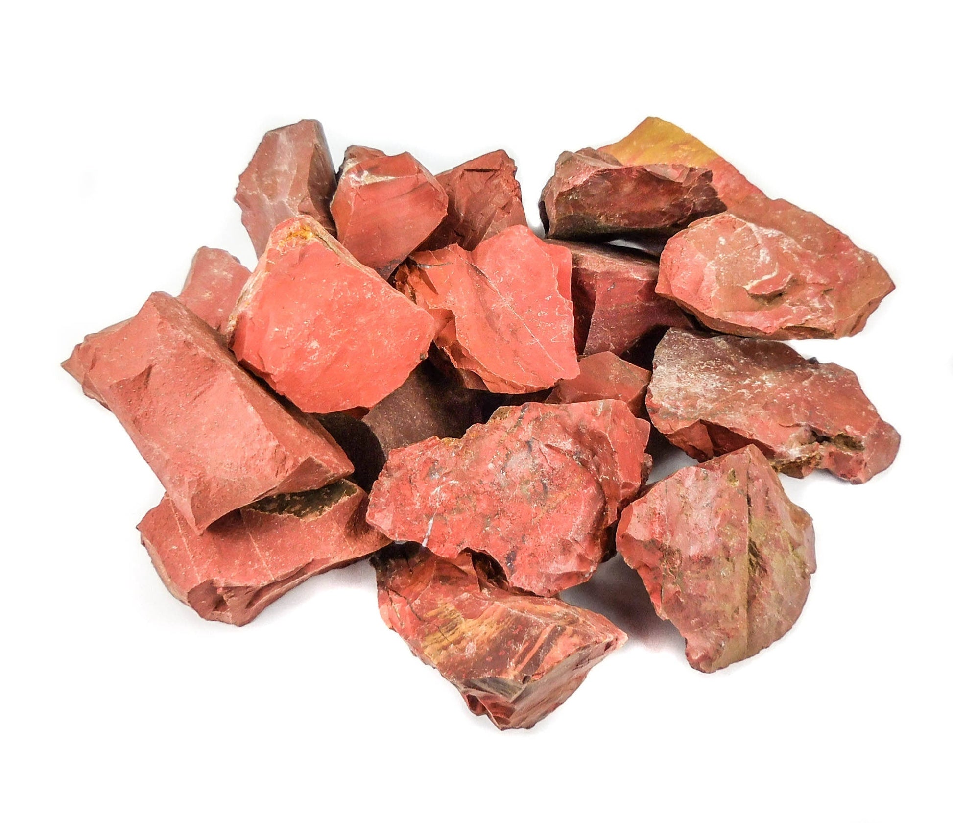 Red Jasper Rough Raw Stones (By The Piece Or Pound) Bulk Wholesale Lot Gemstones Decor Supply - Solar Luxe Metaphysical Store