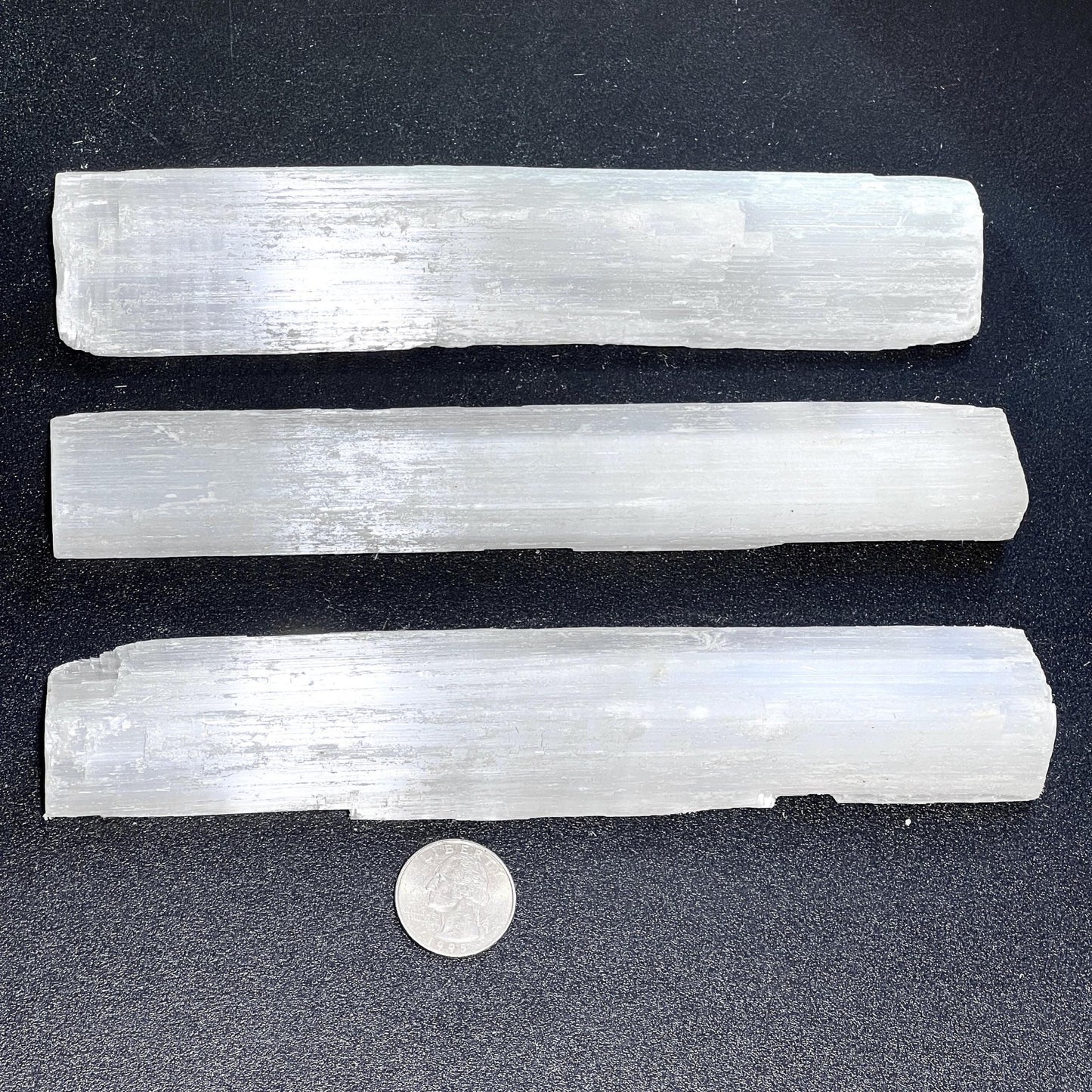 Large Rough Raw Selenite Crystal Sticks Wholesale - Solar Luxe Metaphysical Store