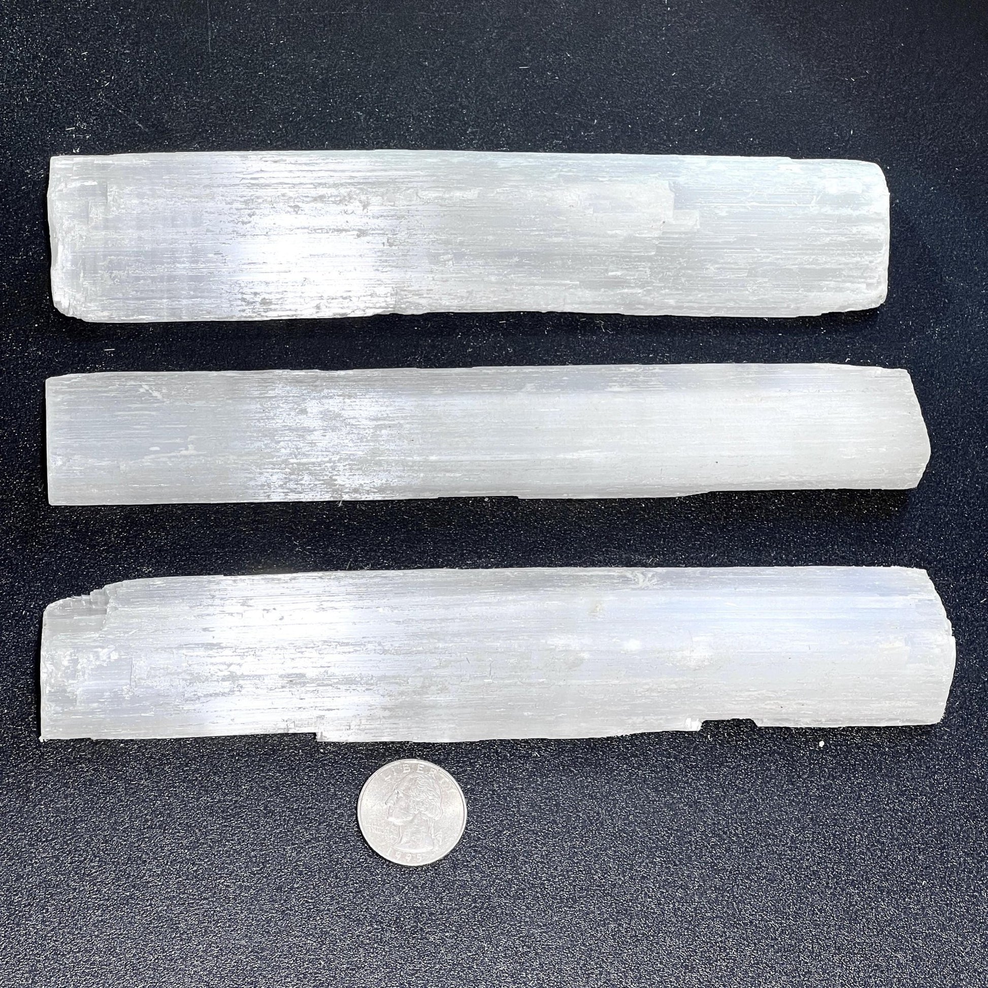 Large Rough Raw Selenite Crystal Sticks Wholesale - Solar Luxe Metaphysical Store