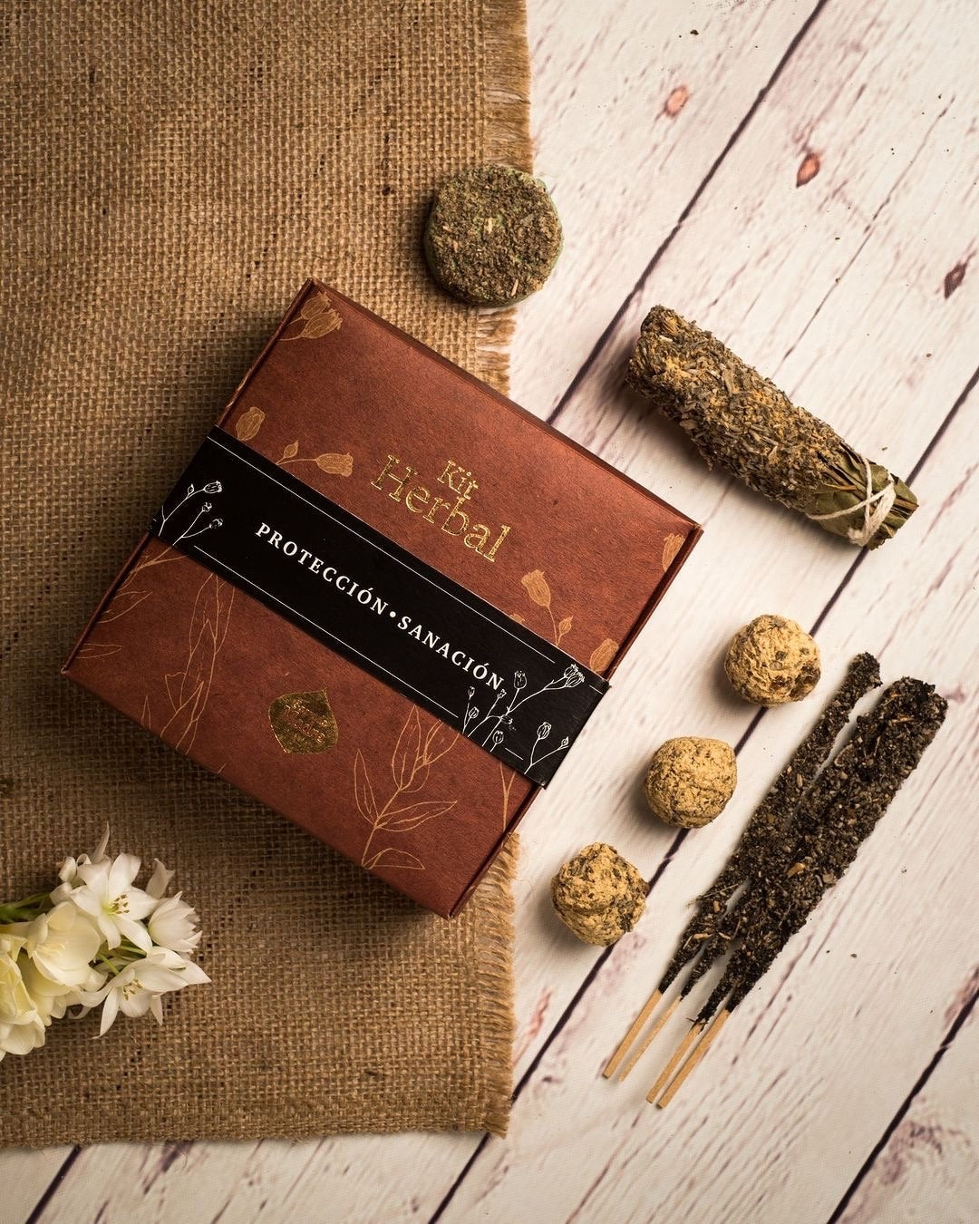 Sage Herbal Gift Box | Protection Sacred Scents Sanctuary