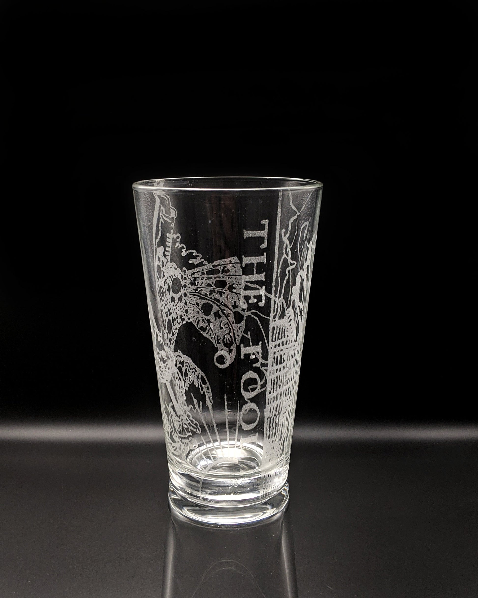 RIDER-WAITE TAROT CARD Pint Glasses by LumEngrave VYSN