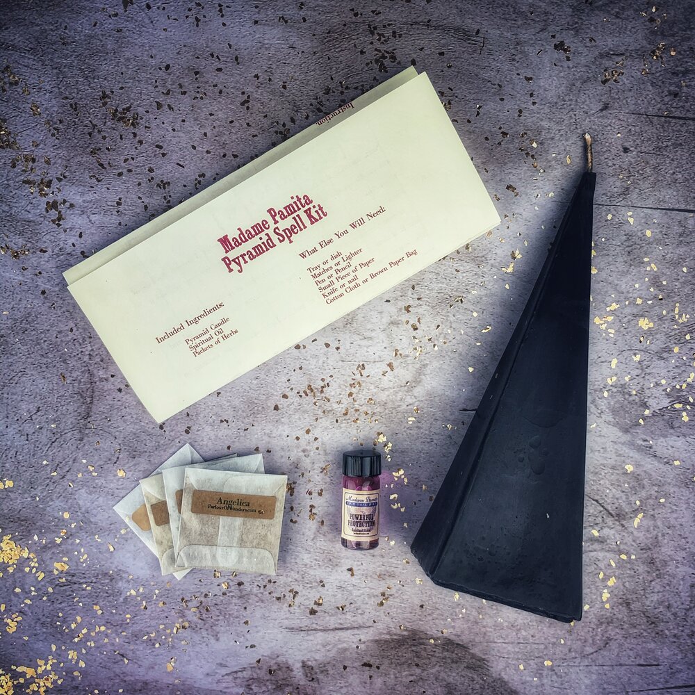 Pyramid of Power Candle Spell Kit Parlour of Wonders