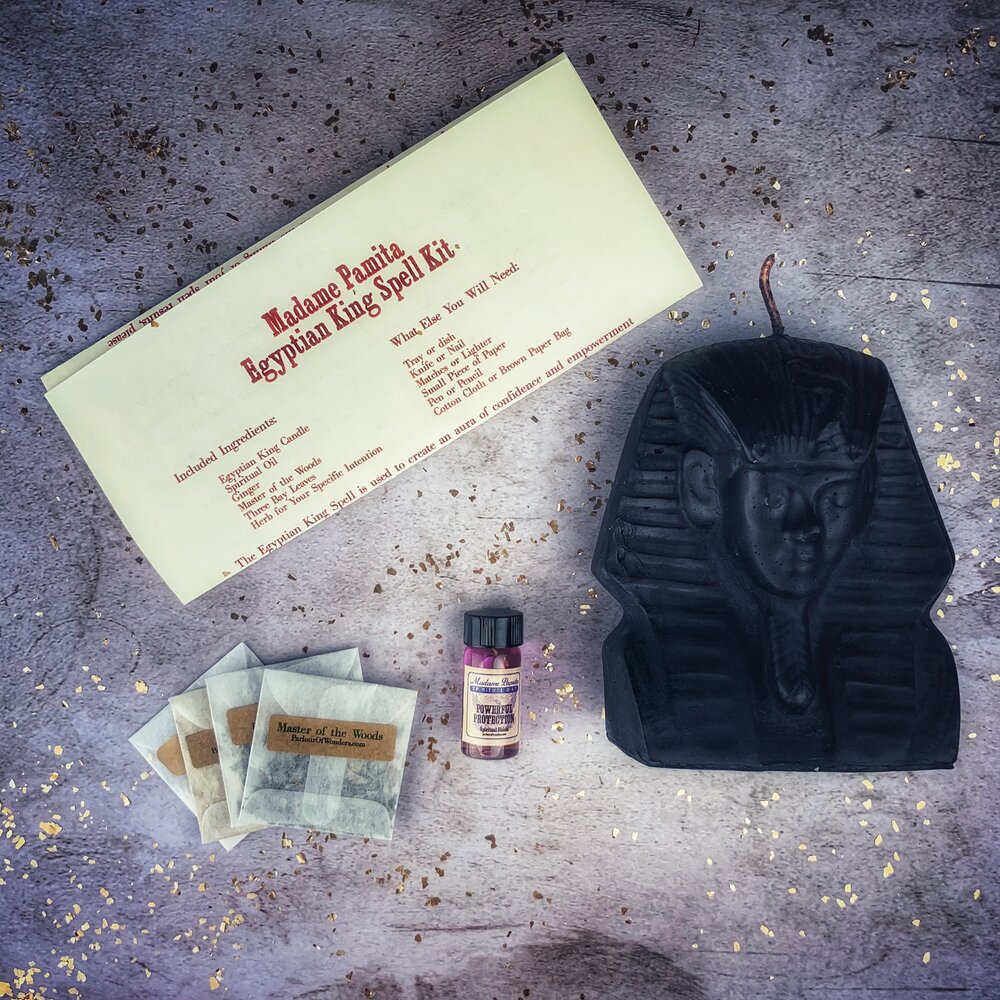 Egyptian King Candle Spell Kit Parlour of Wonders