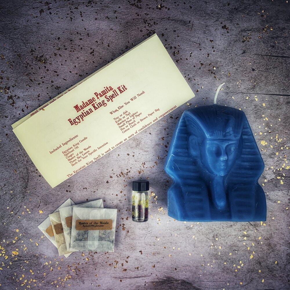 Egyptian King Candle Spell Kit Parlour of Wonders