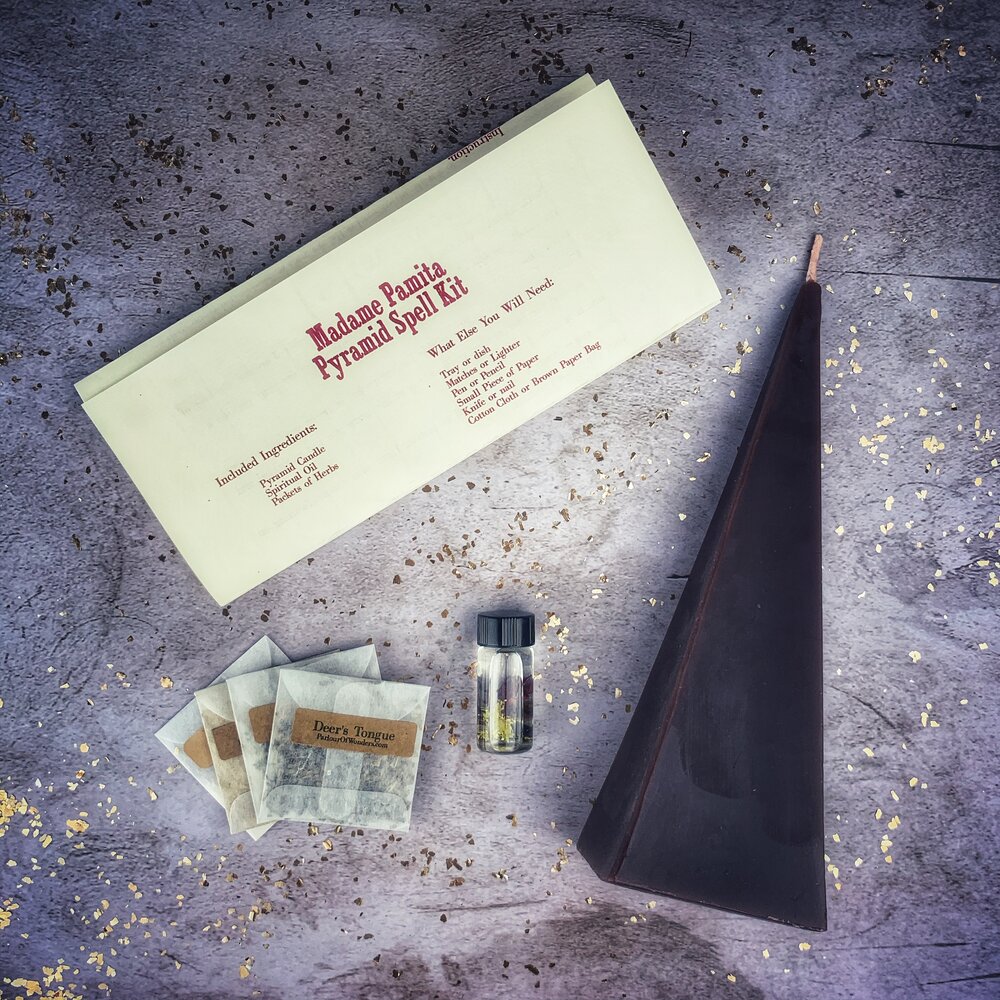 Pyramid of Power Candle Spell Kit Parlour of Wonders