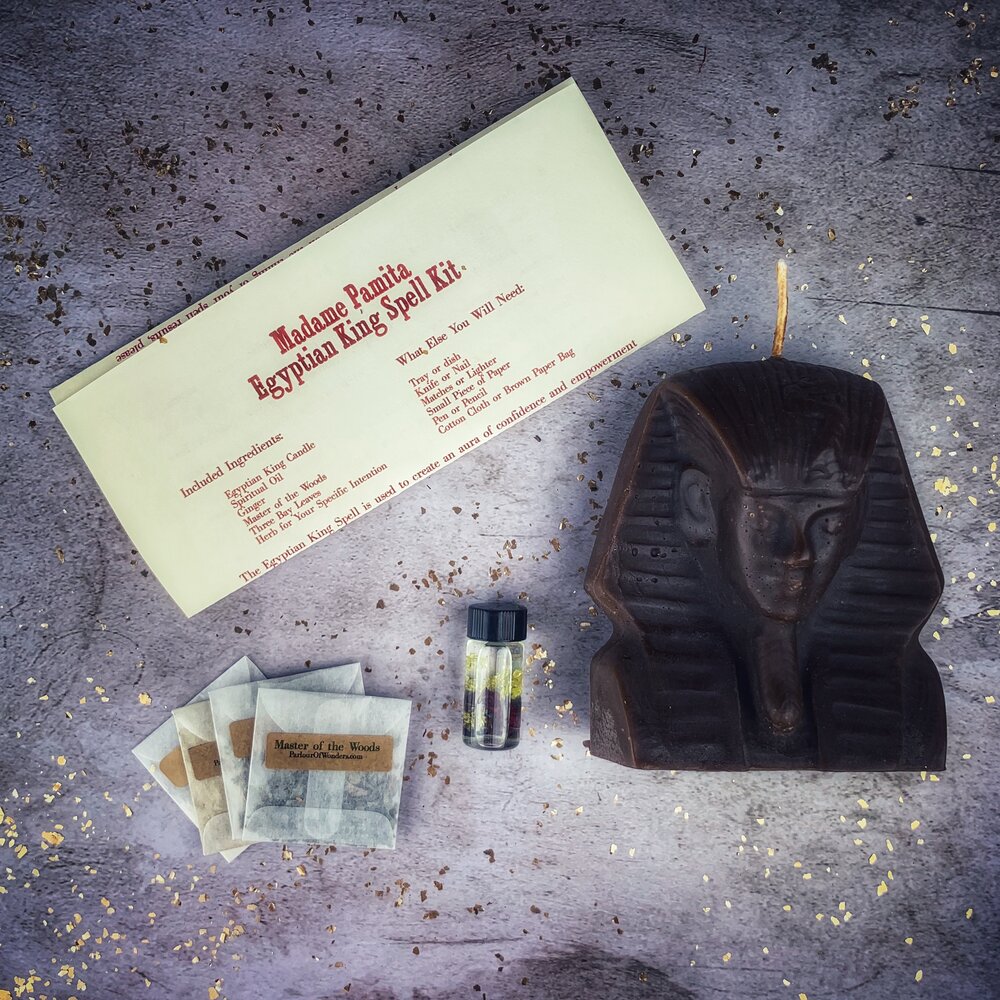 Egyptian King Candle Spell Kit Parlour of Wonders