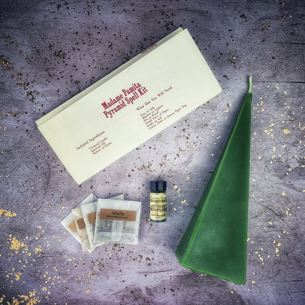 Pyramid of Power Candle Spell Kit Parlour of Wonders