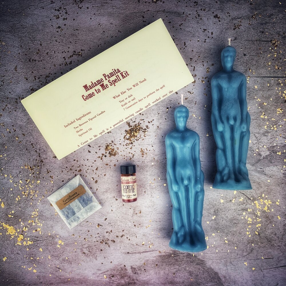 Come to Me Candle Spell Kit Male/Male Parlour of Wonders