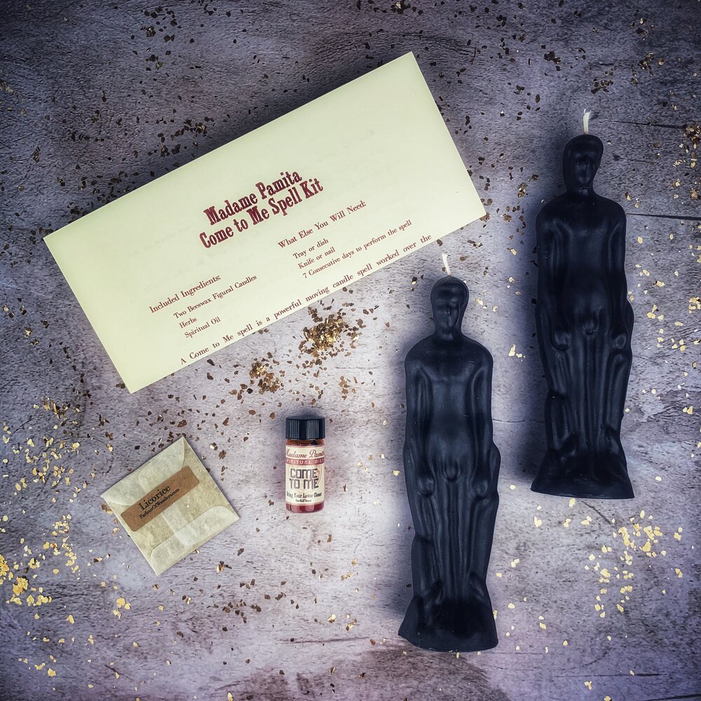 Come to Me Candle Spell Kit Male/Male Parlour of Wonders